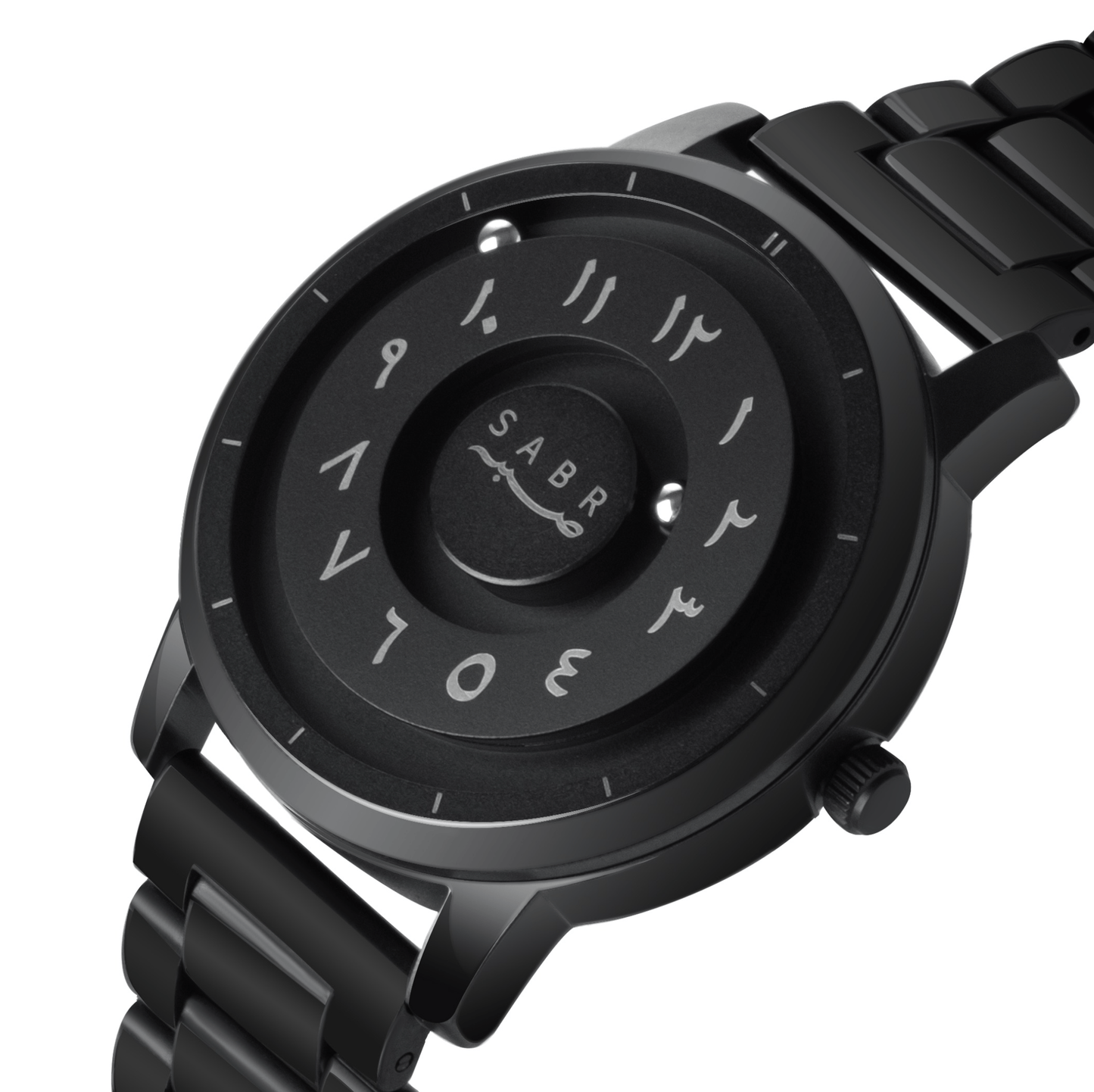 Futuristic Watch With Floating Time Display - Limited Stock