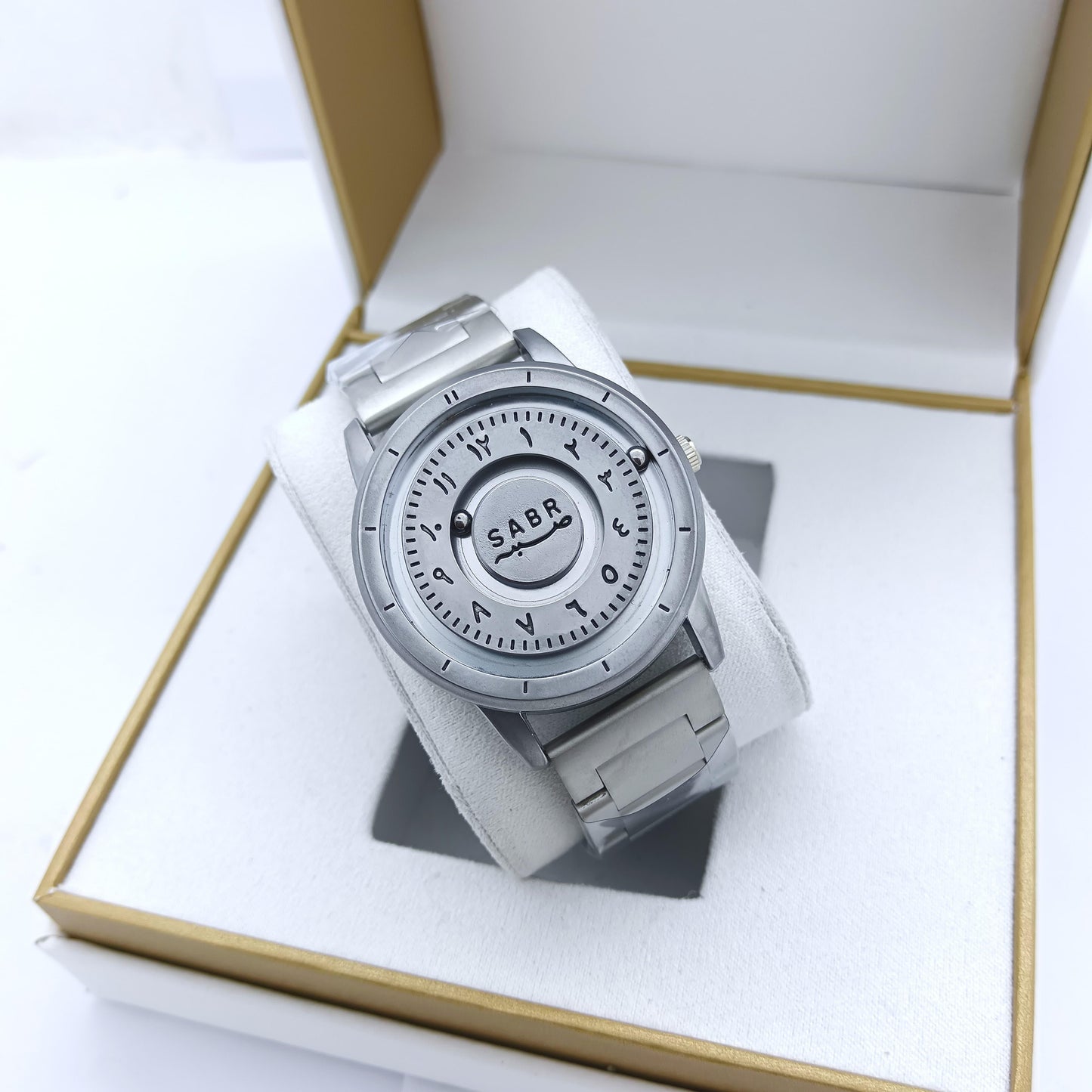Futuristic Watch With Floating Time Display - Limited Stock